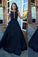 A Line Evening Dresses Sleeveless Party Dresses Evening Gowns Open Back Formal Gown