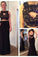Two Pieces Black Lace Backless High Neck Open Back Sheath Mother of the Bridal Dresses