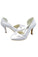 Classy White Close Top Handmade Nice wedding Shoes